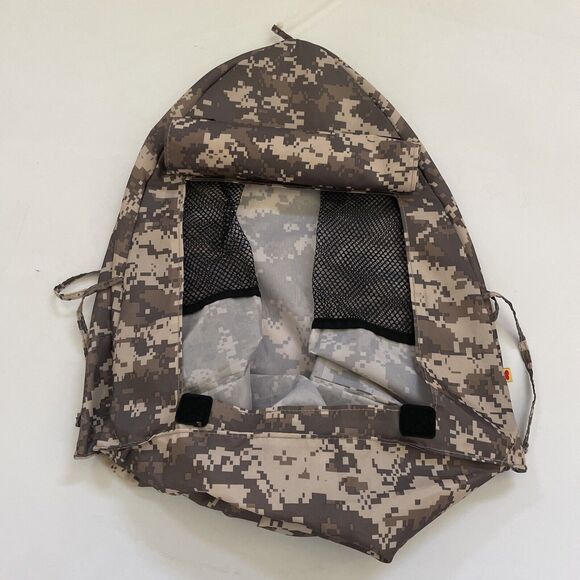 Build A Bear Camo Tent for Plush Stuffed Animals NOT INCLUDED - Picture 1 of 8